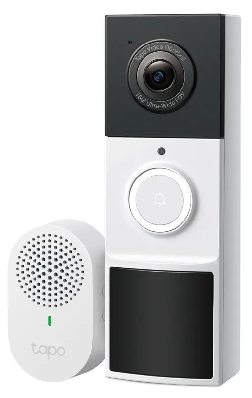 Tapo D210 2K Wireless Smart Video Doorbell with Chime